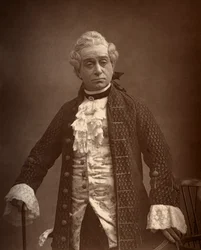 David James, acteur britannique, dans David Garrick