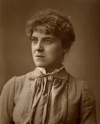 Janet Achurch, actrice et directrice de théâtre britannique, 1887