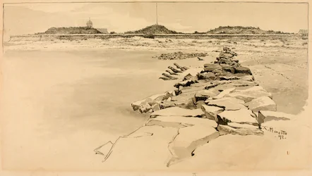 Fort Moultrie sur le site de l