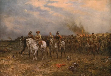 Cromwell à Marston Moor, 1909
