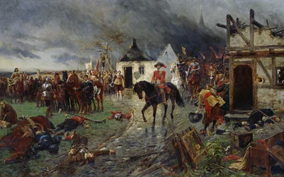 Wallenstein : une scène de la guerre de Trente Ans