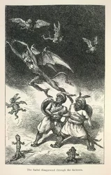 Illustration de Vikram et le Vampire de Richard Francis Burton