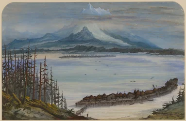 Paysage préhistorique, 1871