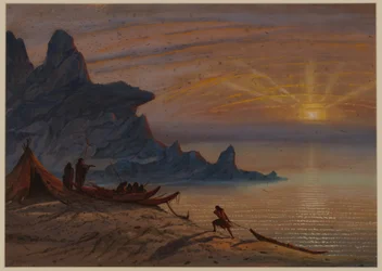 Coucher de soleil, 1871