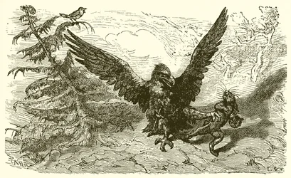 Le moineau et le lièvre