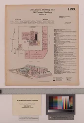 Hannis Distilling Co. Mount Vernon Distillery, Maryland, Hexamer General Surveys, 1880
