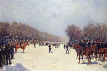 Les funérailles de Mac-Mahon, 22 octobre 1893
