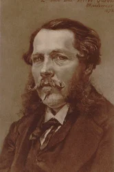 Portrait du pianiste et compositeur Alfred Quidant 1815-1893, 1872