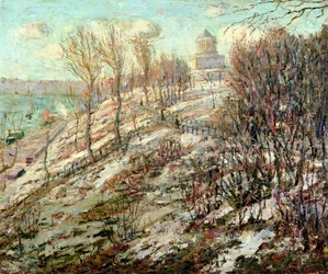 Tombeau de Grant, monument national de New York, hiver