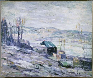 Journée venteuse, Bronx River