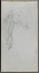 Carnet de croquis, page 07 : Étude d
