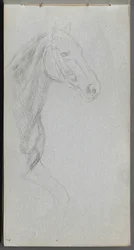 Carnet de croquis, page 07 : Étude d