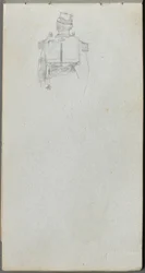 Carnet de croquis, page 08 : Étude d