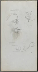 Carnet de croquis, page 14 : Figures
