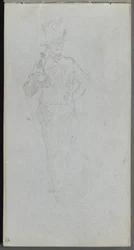 Carnet de croquis, page 15 : Étude d
