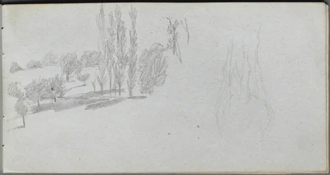 Carnet de croquis, page 18 : Étude d