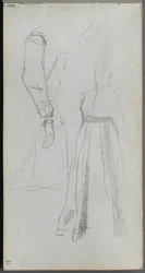 Carnet de croquis, page 31 : Étude de figures