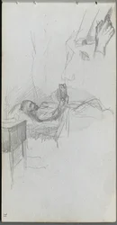 Carnet de croquis, page 71 : Étude d