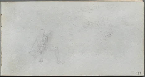 Carnet de croquis, page 77 : Étude de figure