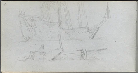 Carnet de croquis, page 85 : Étude d