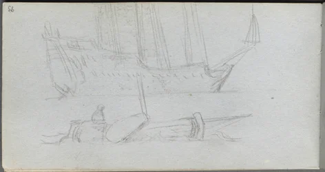 Carnet de croquis, page 85 : Étude d