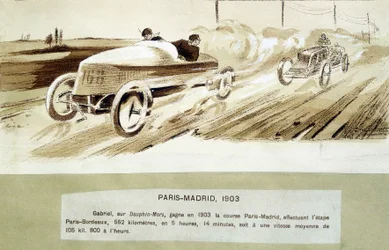 La course Paris-Madrid