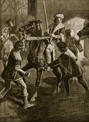 Édouard IV fuit le manoir de l