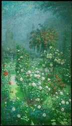 Roses, panneau decoratif
