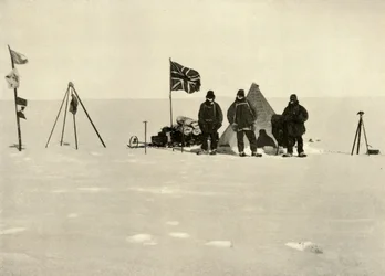 Le camp de Noël sur le plateau