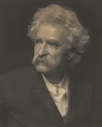 Mark Twain, vers 1907
