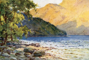 Inverbeg : sur le Loch Lomond, en face de Rowardennan