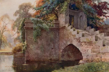 La tonnelle de la reine Mary, Chatsworth