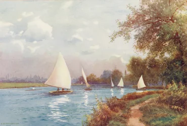 Rivière Thames : Kennington Reach, Oxford