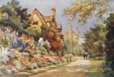 Les cottages, jardins du Worcester College