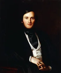 Portrait du compositeur Richard Wagner
