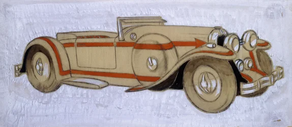 Illustration montrant une Delage 1924 avec carrosserie par Letourneur et Marchand