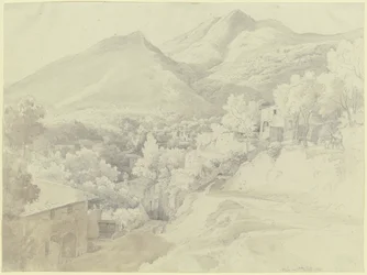 Vue de Massa di Carrara