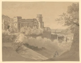 Heidelberg. Vue sur le château