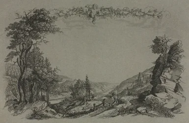 Six vues du château de Heidelberg