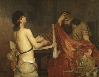 David et Saül, 1878