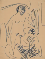 Nu sur la plage, 1910