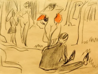 Baigneuses à Moritzburg