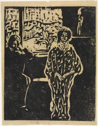 Scène de visite