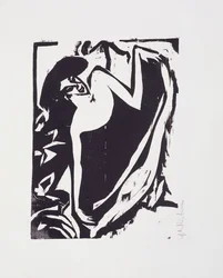 Danseuse avec Jupe Levée, 1909