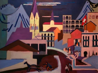 Davos – Place à la gare