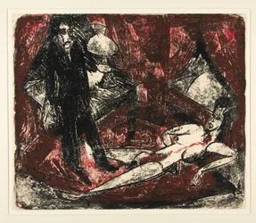Le Meurtrier, illustration pour Zola