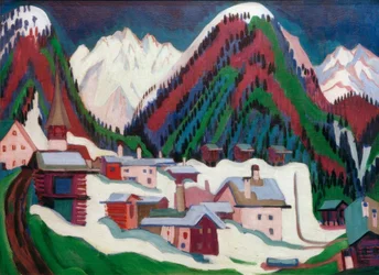 Village de Monstein près de Davos