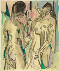Trois nus dans la forêt