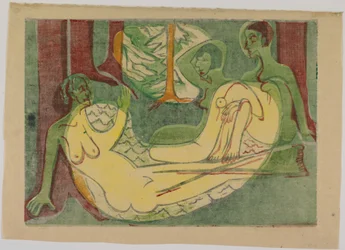 Trois nus dans la forêt