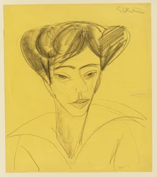 Tête de femme